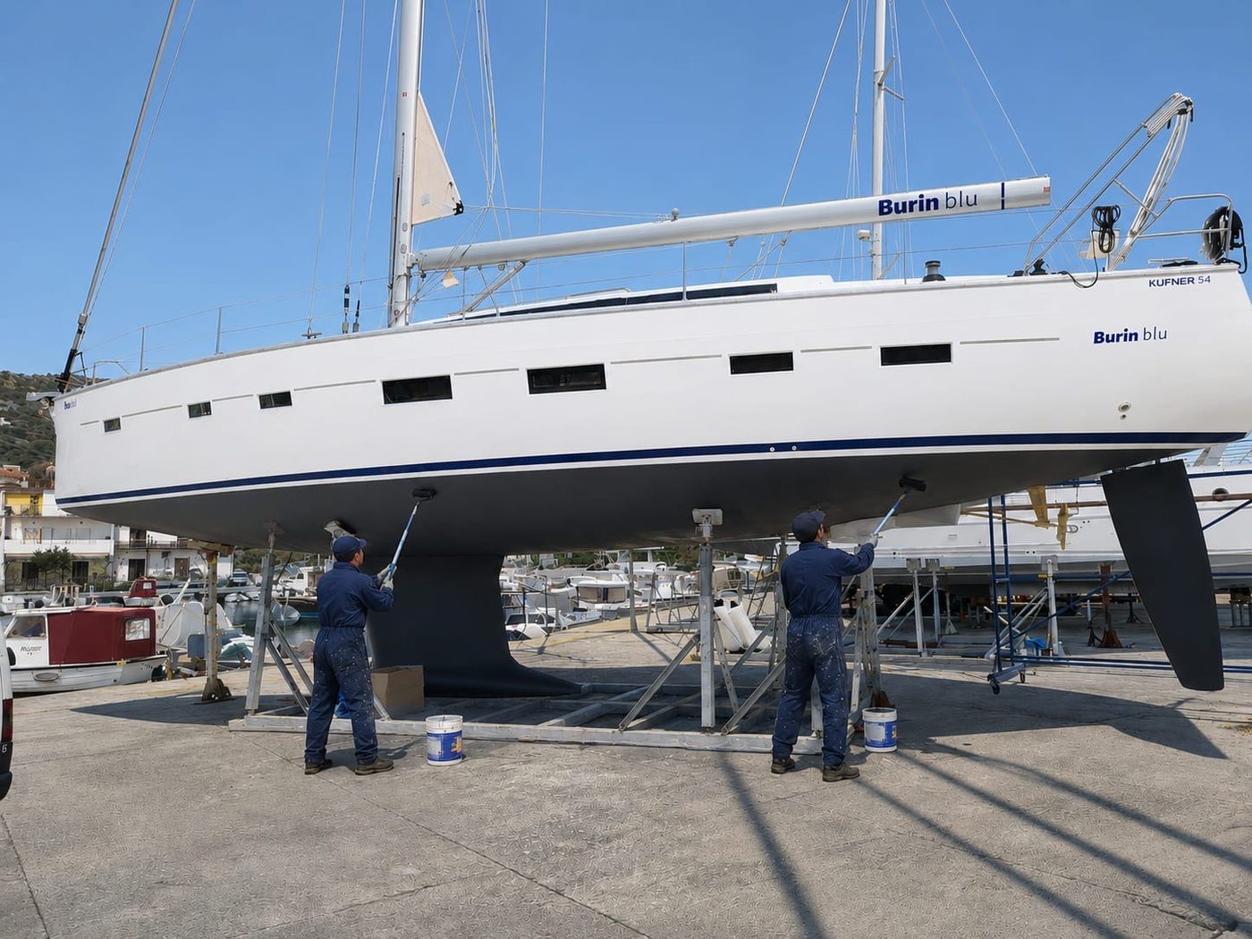 Nanošenje antifoulinga